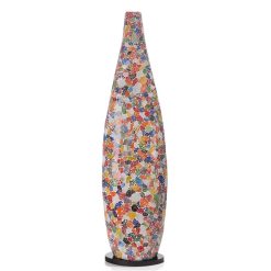 Glass multi color - Bottle XL