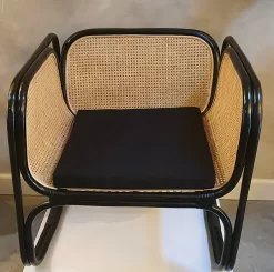 Bamboe stoel met webbing