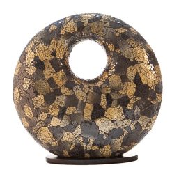 Glass black/gold - Donut