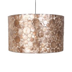 Coin gold - Hanglamp cilinder Ø 55 cm