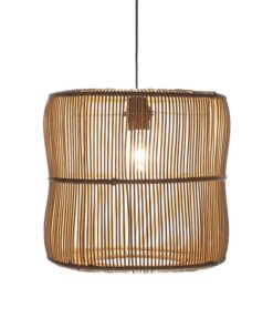 Rattan - Hanglamp Cilinder