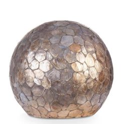 Turtle gold - Staande bol