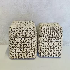 Schelpenmand 'Timor'. Set 2