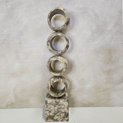 Woondecoratie ballen grijs
