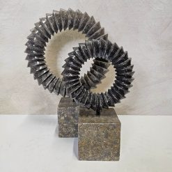 Ringen op standaard - grijs