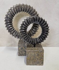 Ringen op standaard - grijs