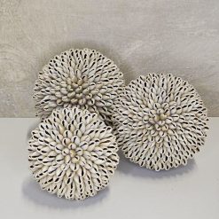 Decoratieve ballen Kauri. Set 3
