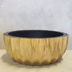 Schaal teak hout