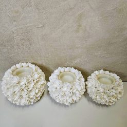 Waxinelicht roses - set 3