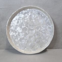 Dienblad capiz schelp rond Ø 30