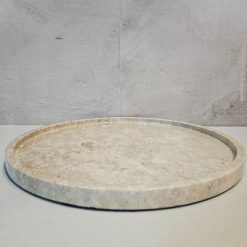 Dienblad marmer rond Ø 20 - 35 cm