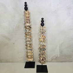 Verticale schelpenstandaard 'Ternate' Set 2
