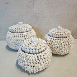 Schelpenpotjes Keli. Set 3